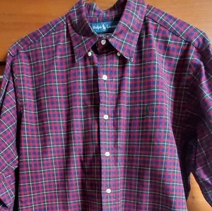 Polo - gently worn brushed cotton button down